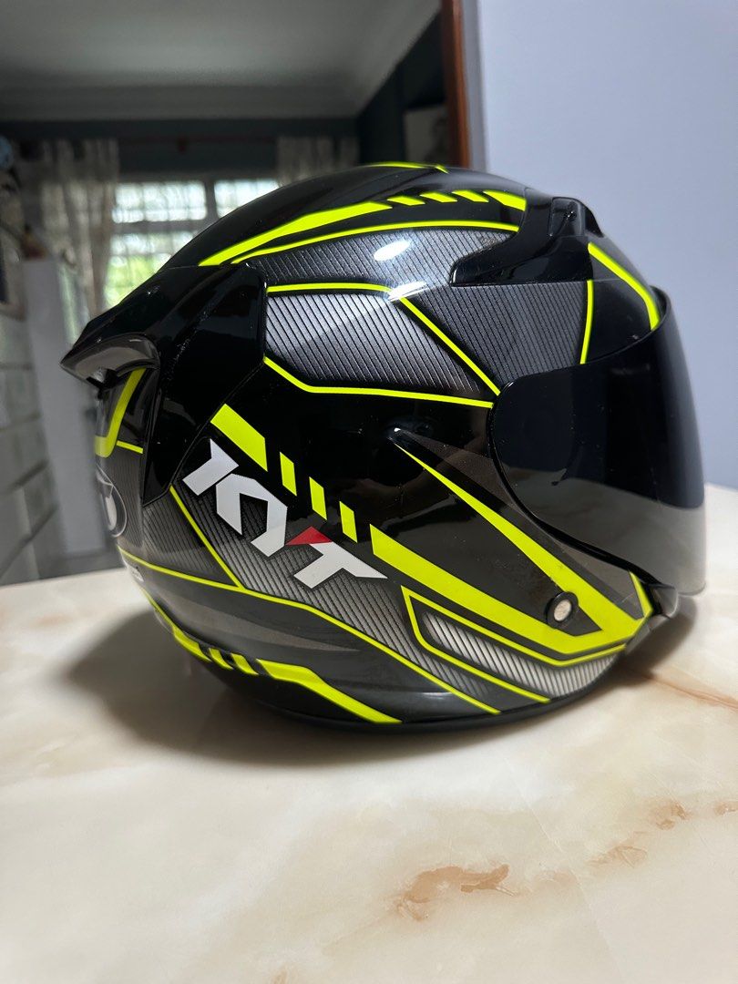 KYT HELMET asian size XXL, Motorcycles, Motorcycle Accessories on Carousell