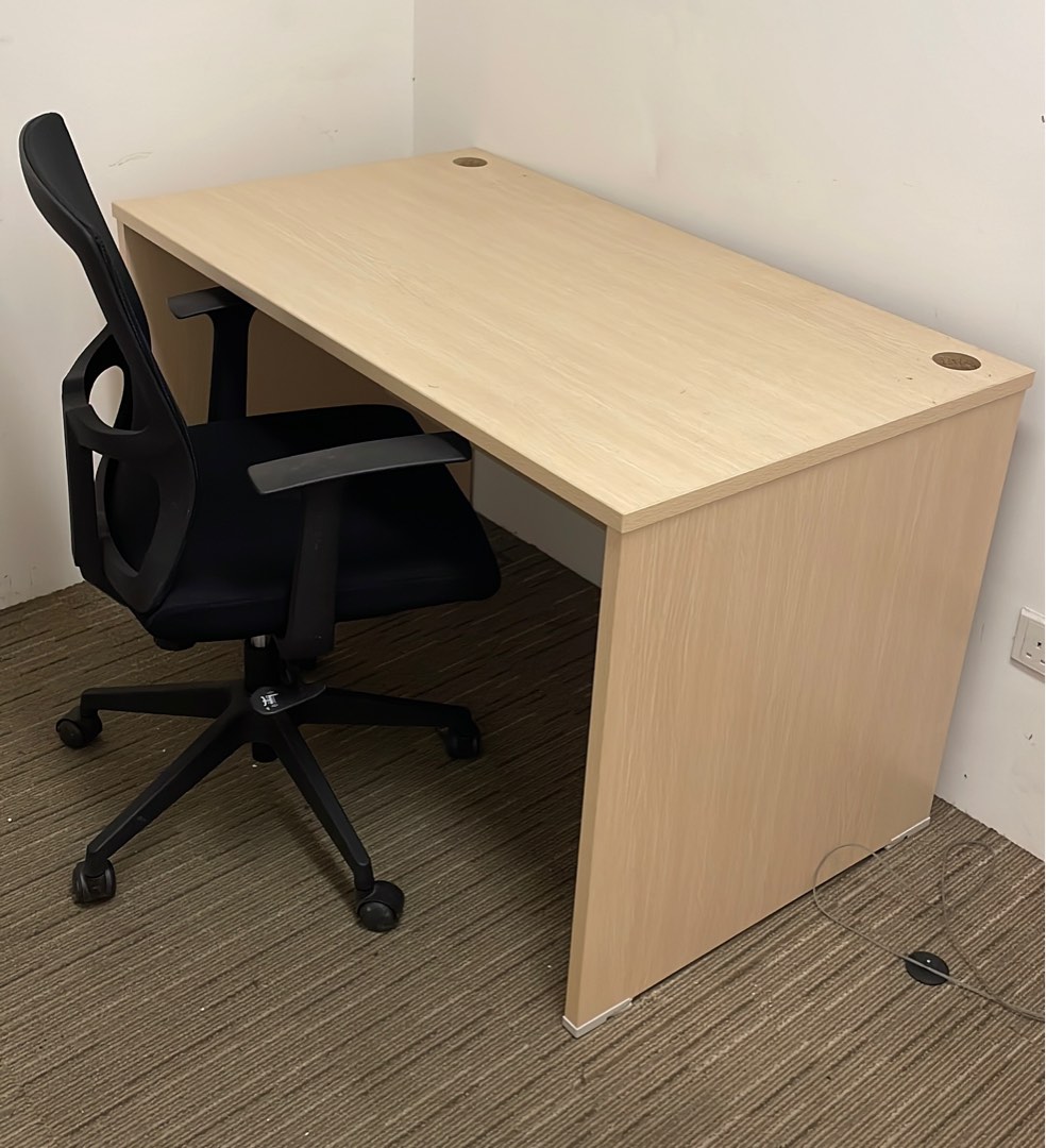Laminated office table, Furniture & Home Living, Furniture, Tables