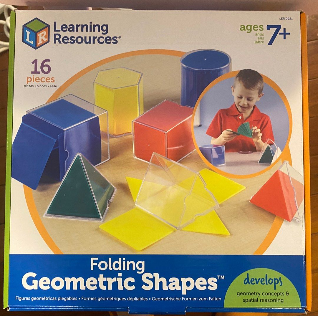 Learning Resources Shapes;Folding Geometric