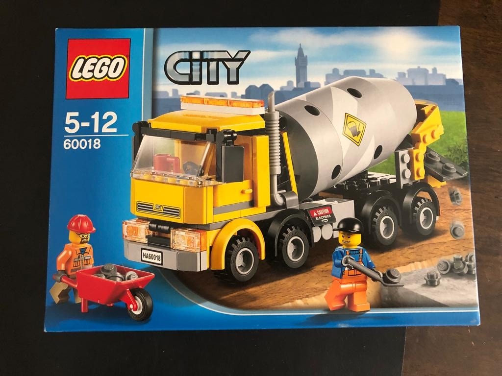 Lego City 60018 Cement Mixer Hobbies Toys Toys Games on