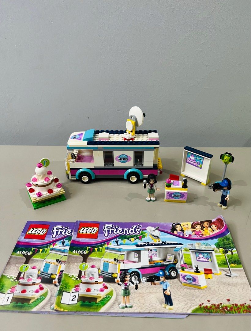 variabel Inde vejspærring Lego friends 41056, Hobbies & Toys, Toys & Games on Carousell
