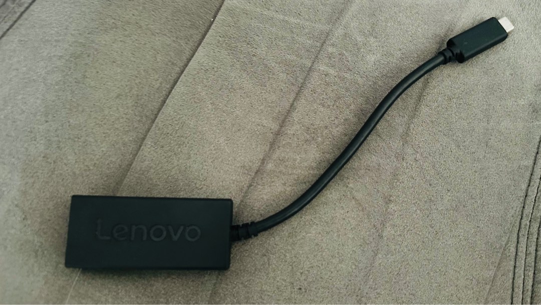 Lenovo USBC to VGA Adapter, Computers & Tech, Parts & Accessories