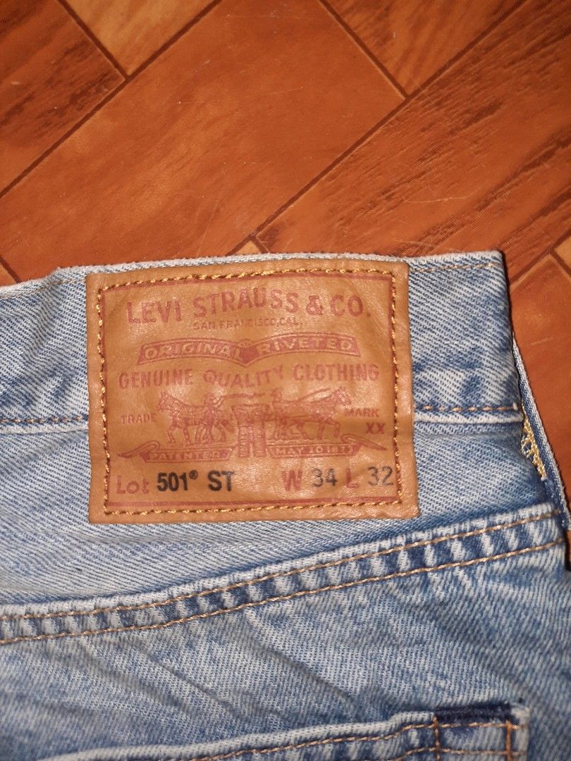 Jean LEVI'S 501 Big E Selvedge 1944 - Coton Brut - Taille 38 - Vintage USA