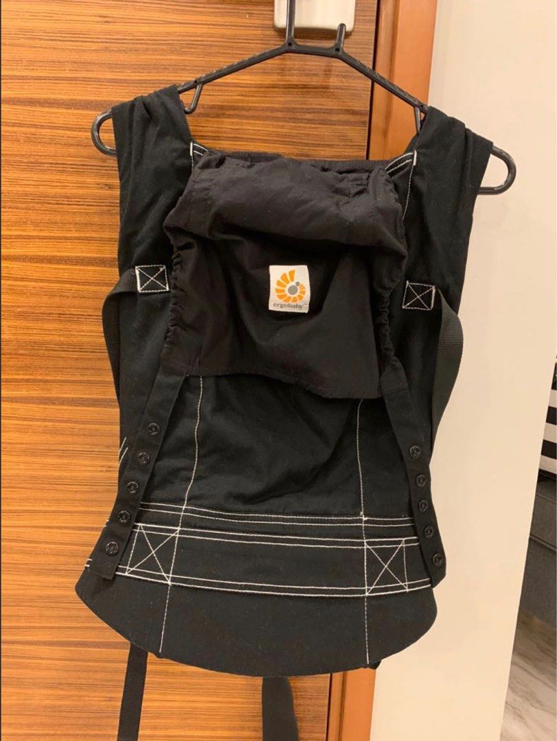 LIKE NEW Ergobaby Original Carrier XL Black cotton