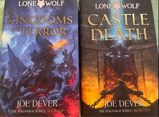 Lone wolf 6 and 7 signed copies Joe Dever