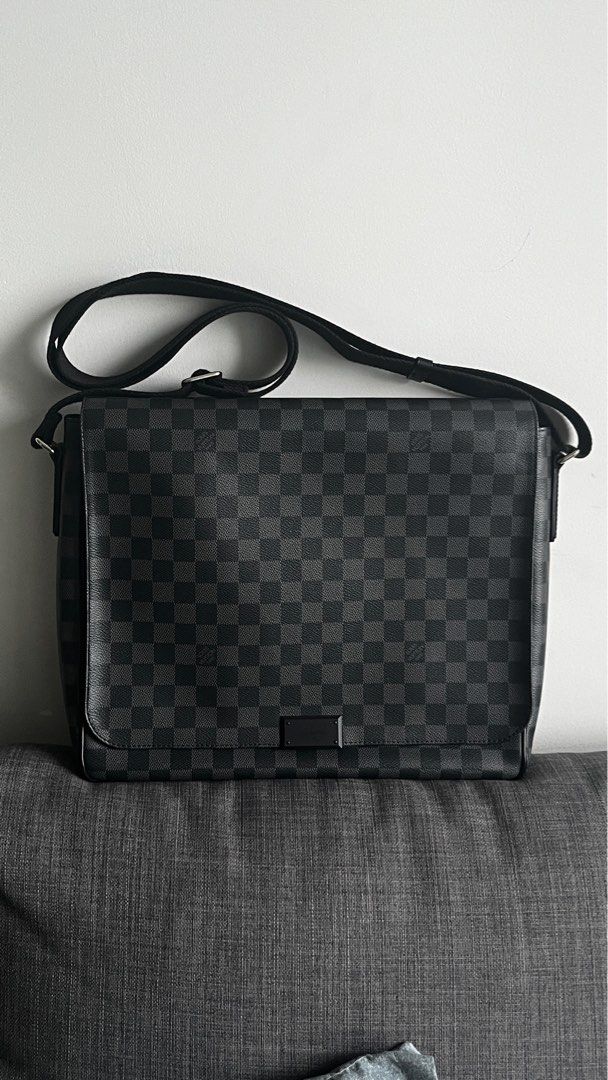 Louis Vuitton Damier Graphite District PM Messenger Bag – myGemma