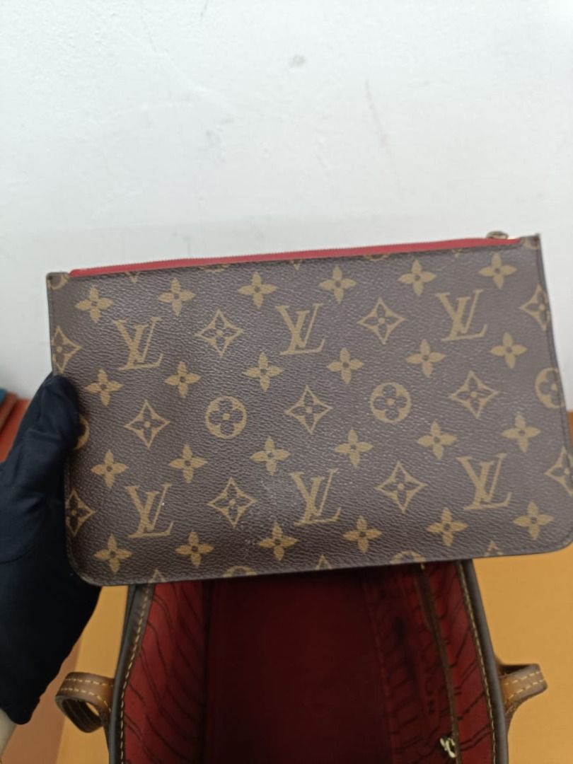 LOUIS VUITTON M41177 NEVERFULL MM CHERRY MONOGRAM CANVAS CA1108, Luxury,  Bags & Wallets on Carousell
