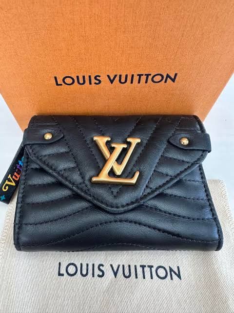Louis Vuitton New Wave Compact Wallet, Luxury, Bags & Wallets on