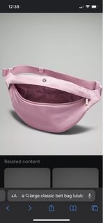 Lululemon large bag