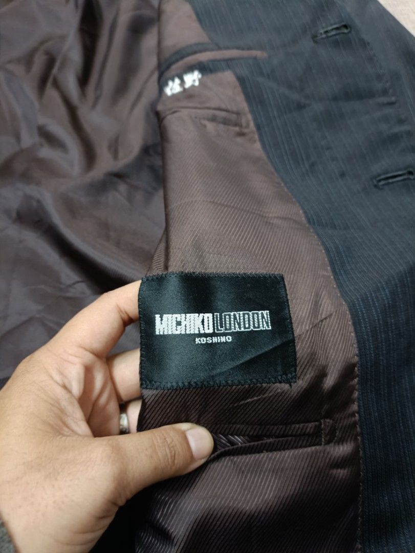 MICHIKO LONDON KOSHINO メンズスーツ 大きいサイズ 5XL