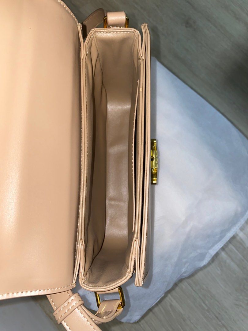 Milk Tea Colored Cross Body Bag, Women's Fashion, Bags & Wallets, Cross ...