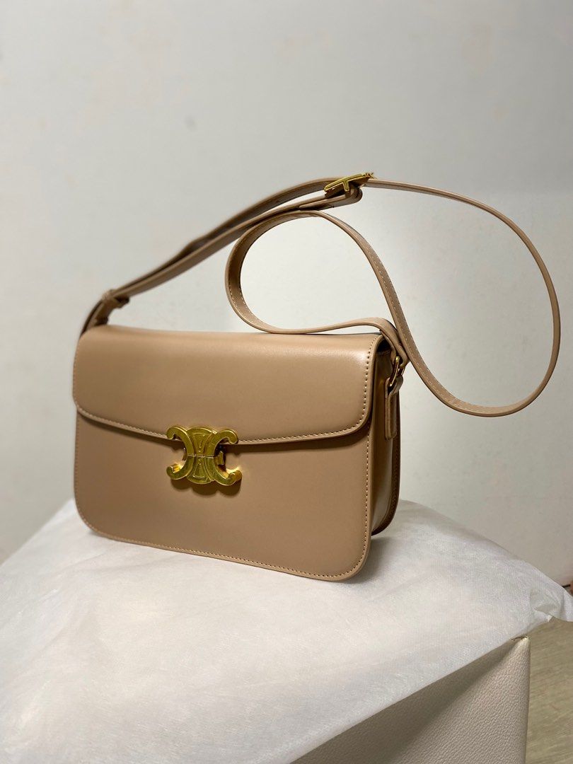 Milk Tea Colored Cross Body Bag, Women's Fashion, Bags & Wallets, Cross ...