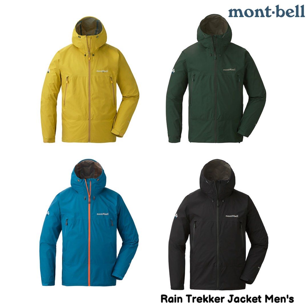 Montbell Rain Trekker Jacket Men's Gore-Tex 登山露營防水外套