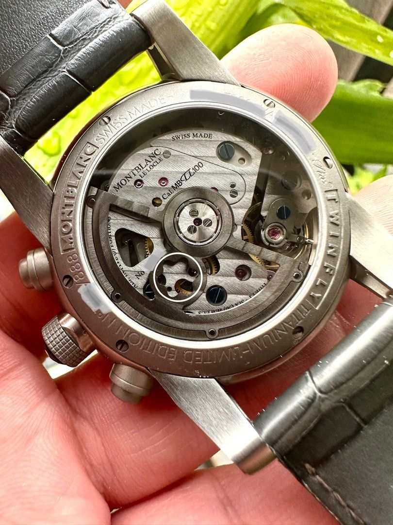 Montblanc timewalker twinfly best sale chronograph