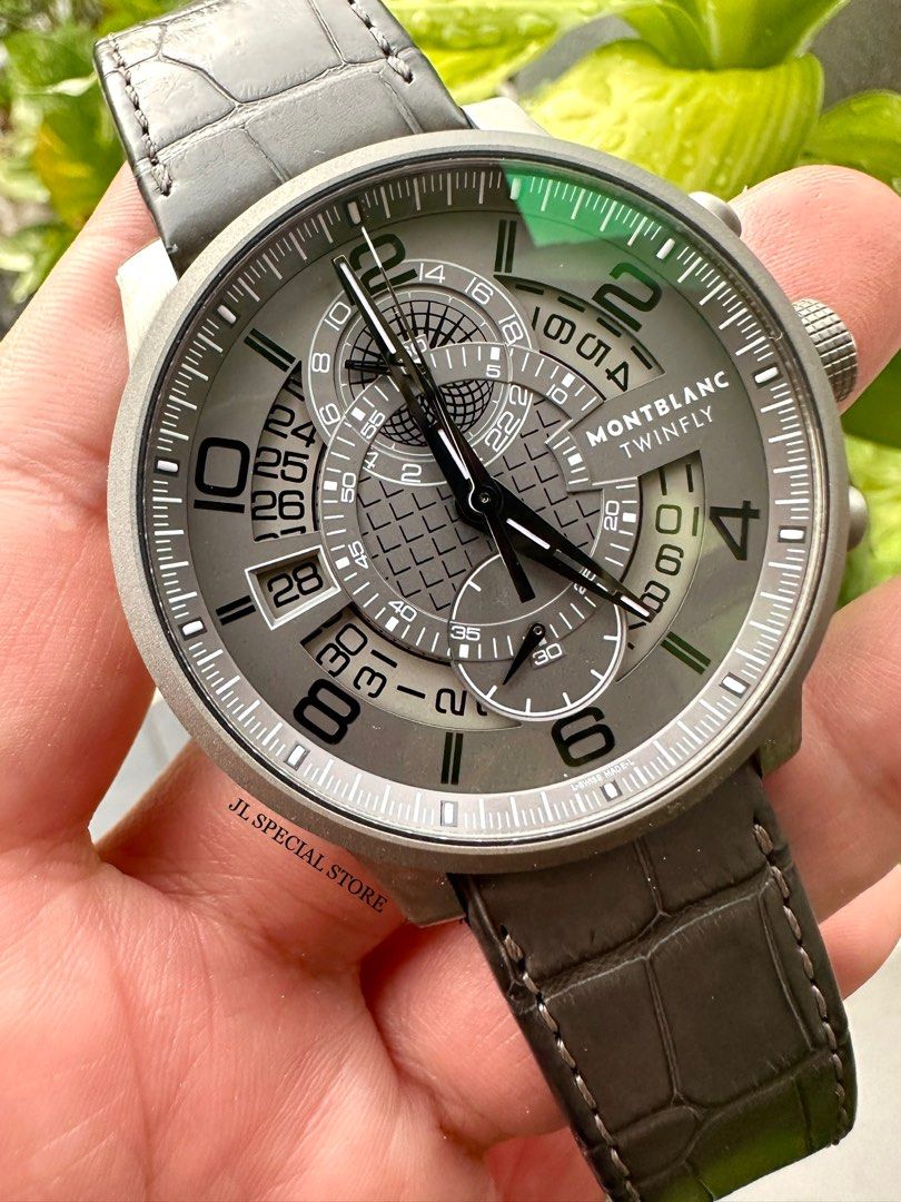 Montblanc timewalker online twinfly automatic watch