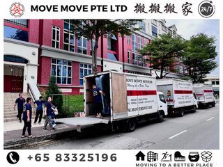 搬搬搬家/MOVE MOVE MOVERS — Moving to a better place🎉  HOUSE MOVING SERVICES / FURNITURE DISPOSAL / DISMANTLE & ASSEMBLY . SINGAPORE SME500 AWARD 🥇
