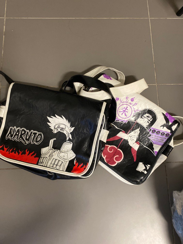 Naruto Vintage Sling Bag Kakashi Itachi Men s Fashion Bags
