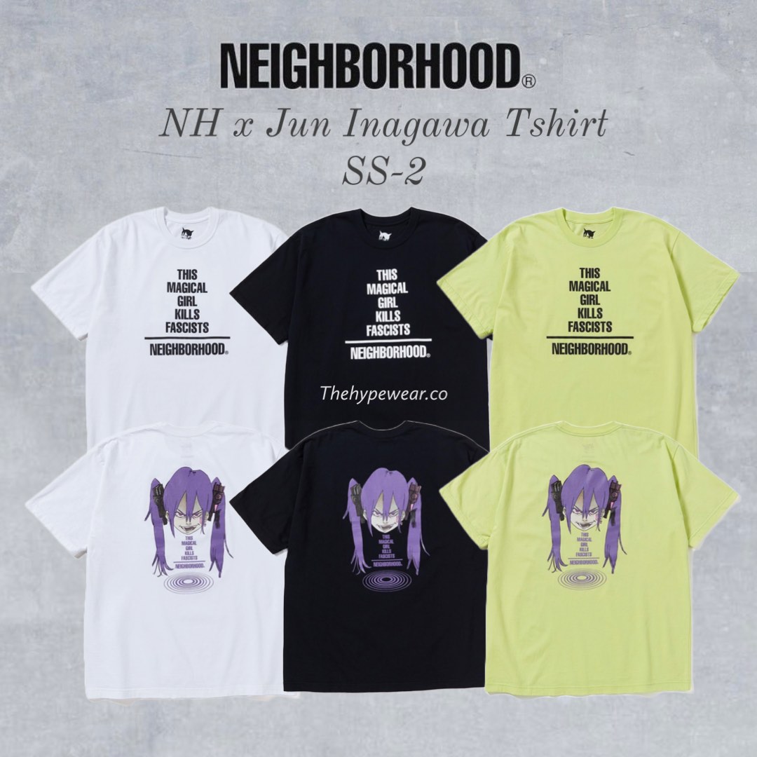 Neighborhood x Jun Inagawa SS 2 Tshirt, Men's Fashion