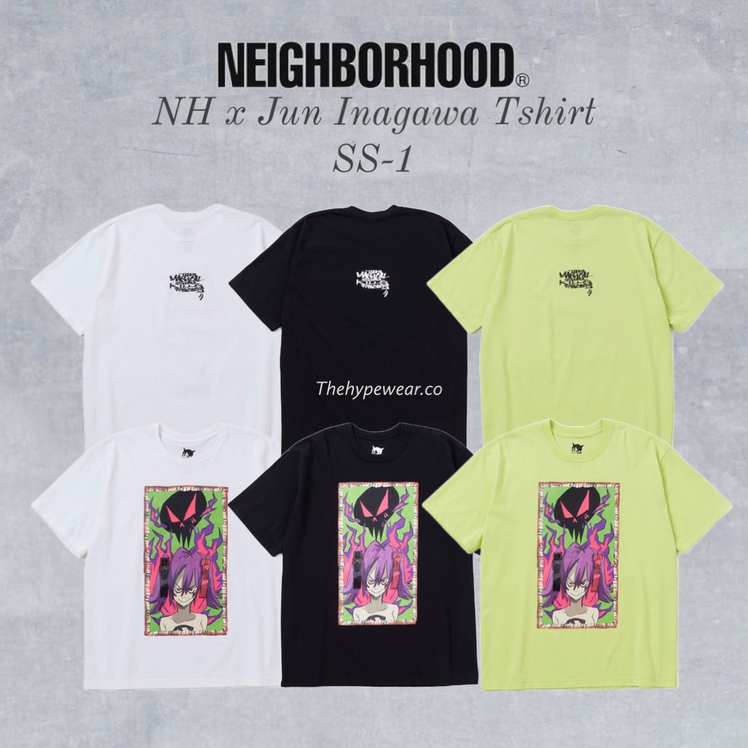 Neighborhood x Jun Inagawa SS 1 Tshirt, Men's Fashion, Tops & Sets