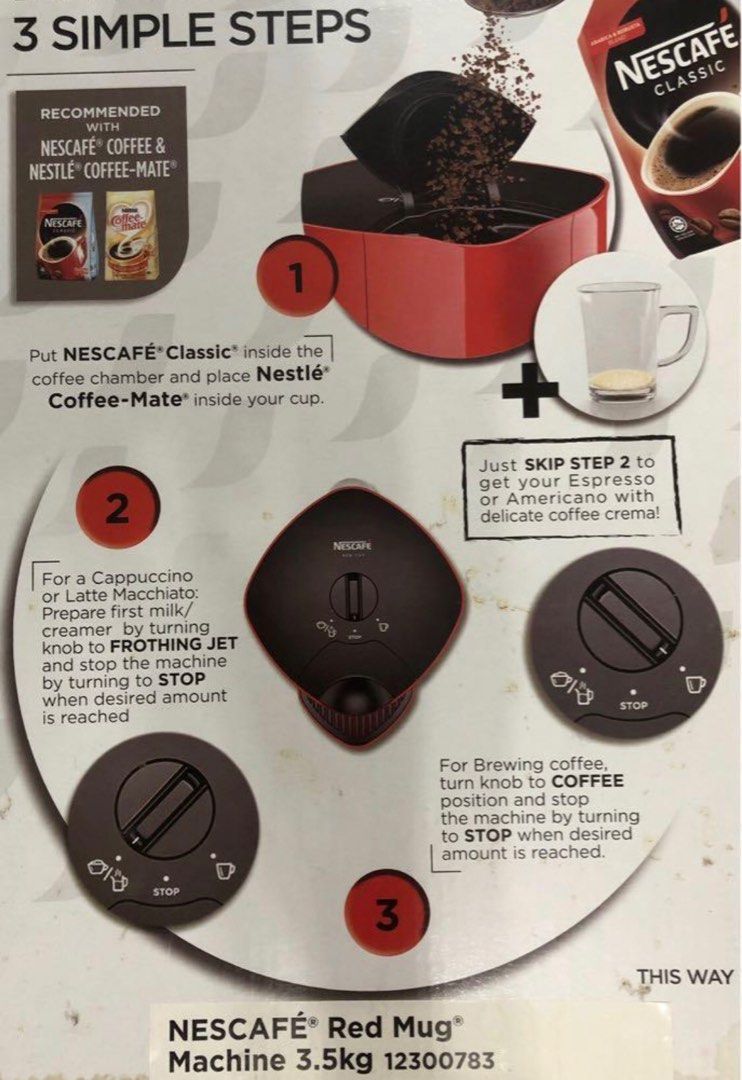 Nescafe Coffee Maker, TV & Home Appliances, Kitchen Appliances, Coffee