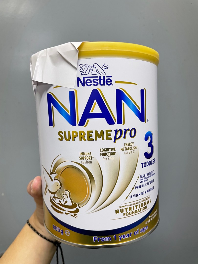 Nestle Nan Supreme Pro 3, Babies & Kids, Nursing & Feeding, Weaning ...