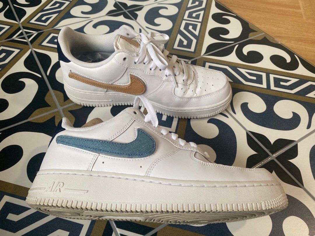 Air force one cheap replaceable swoosh