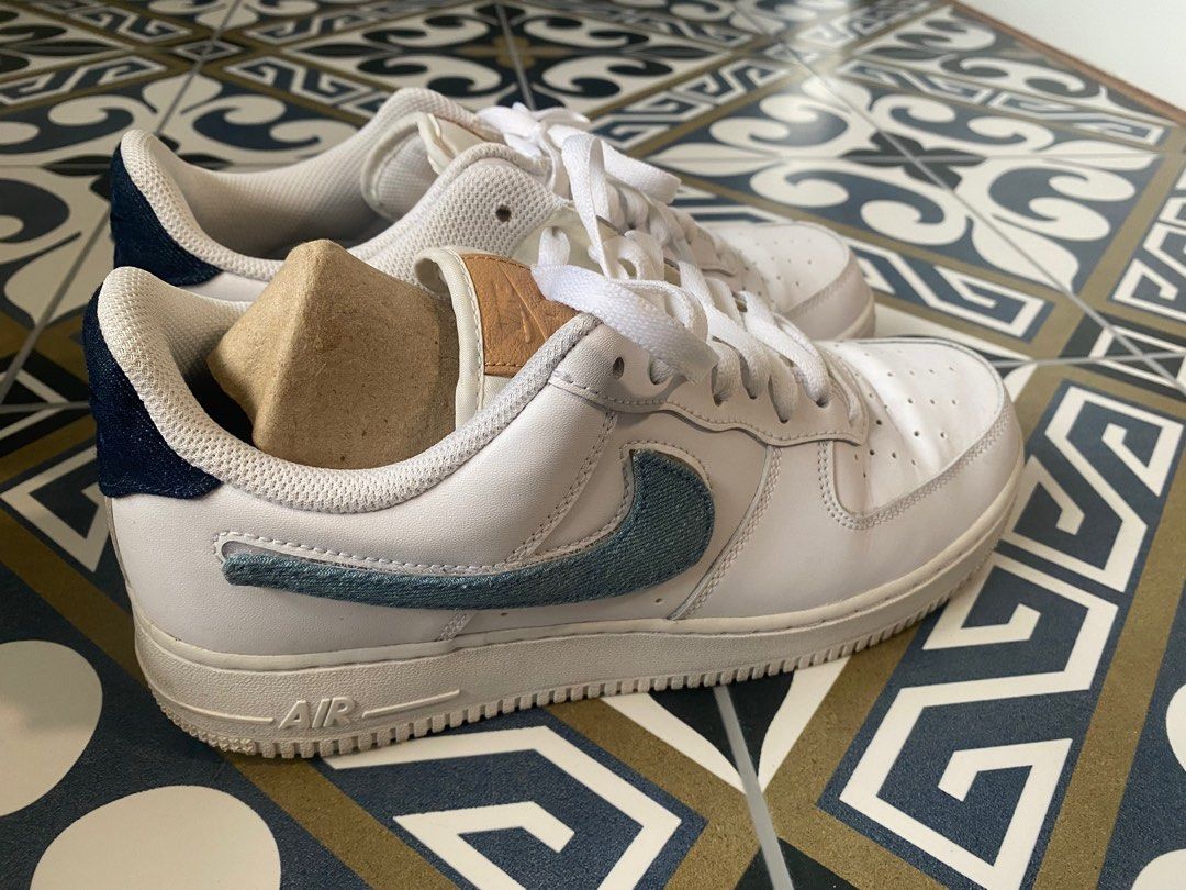Nike air force 1 replaceable swoosh hot sale