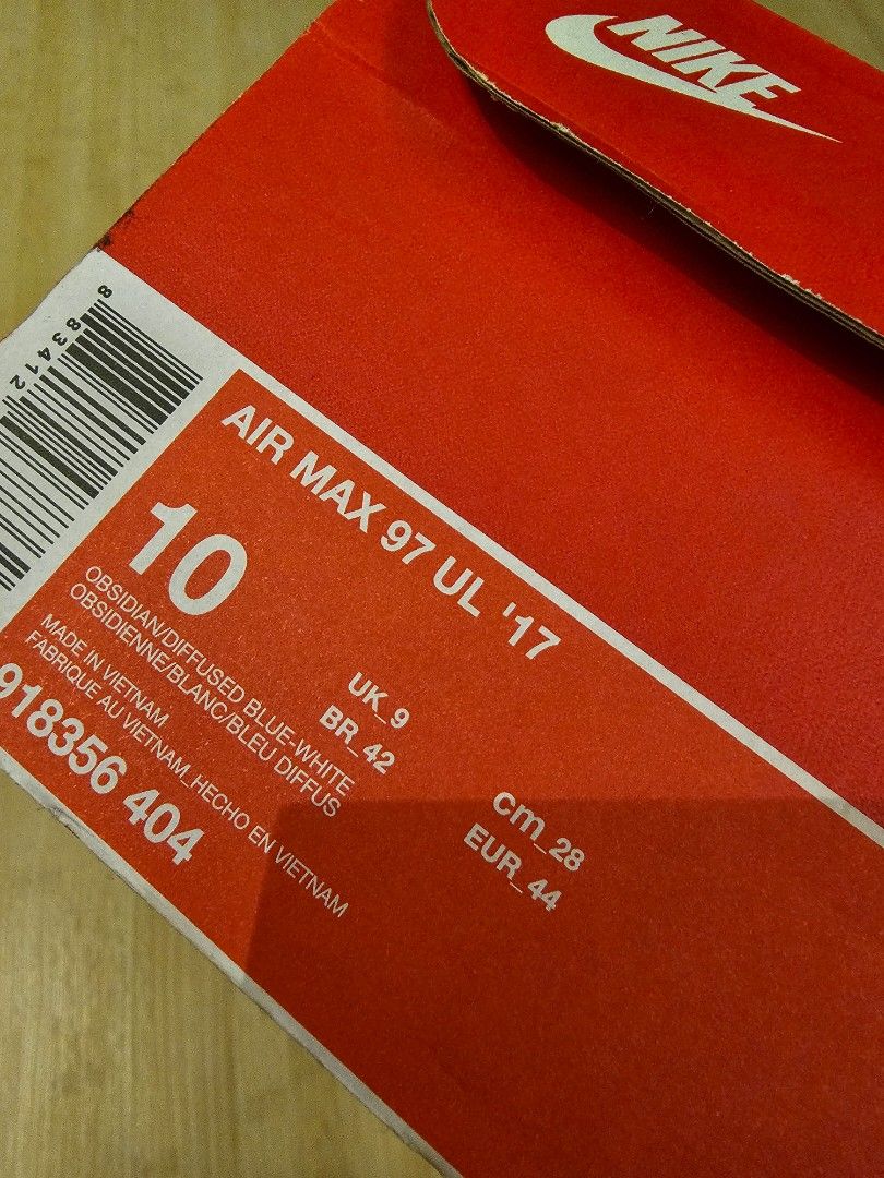 Nike air max 97 ul '17 cheap obsidian diffused blue white