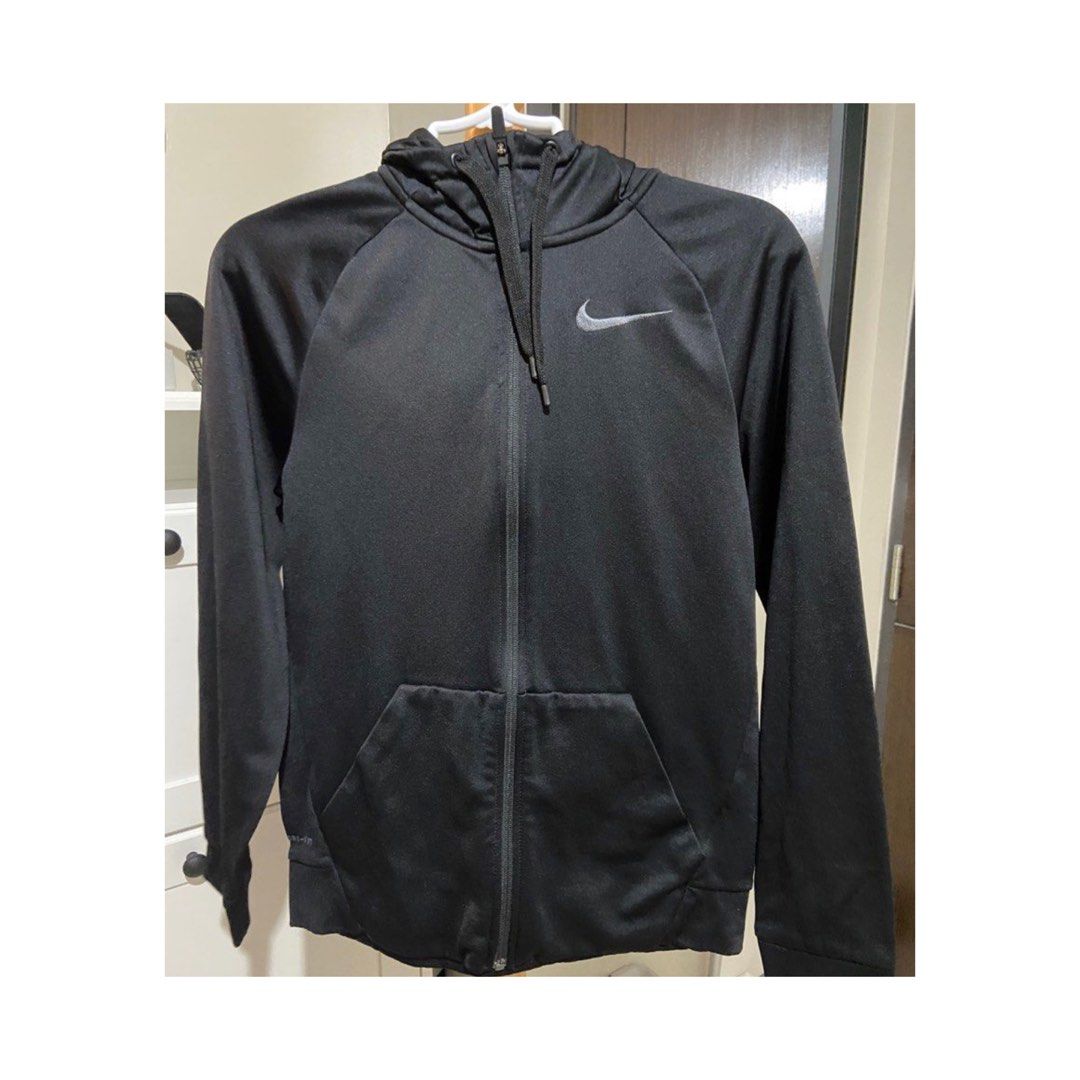 mens nike jacket black