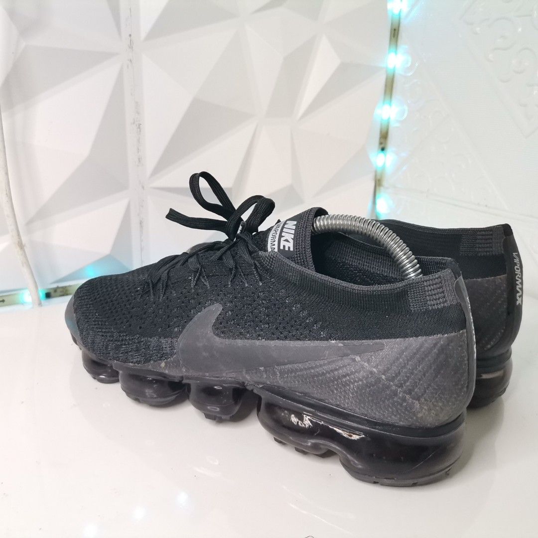 Nike Vapormax All Black 42 euro 27.5cm Men s Fashion