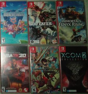 Nintendo switch games for trade