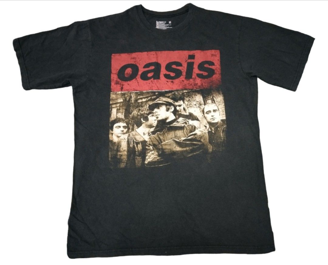 Oasis band, Men's Fashion, Tops & Sets, Tshirts & Polo Shirts on Carousell