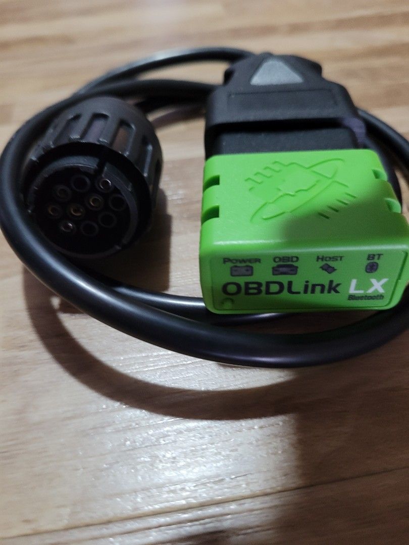 OBDLink with OBD2 BMW liquid cool cable, Motorcycles, Motorcycle