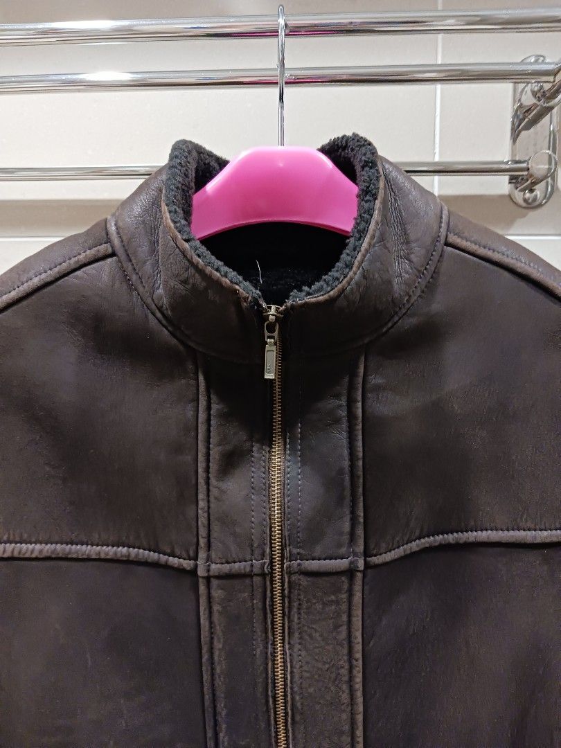 Original Baby Lambskin Leather Jacket, Men's Fashion, Coats, Jackets