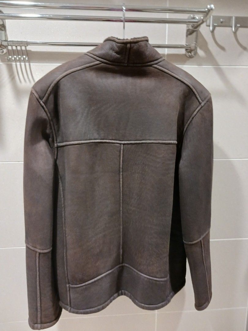 Original Baby Lambskin Leather Jacket, Men's Fashion, Coats, Jackets