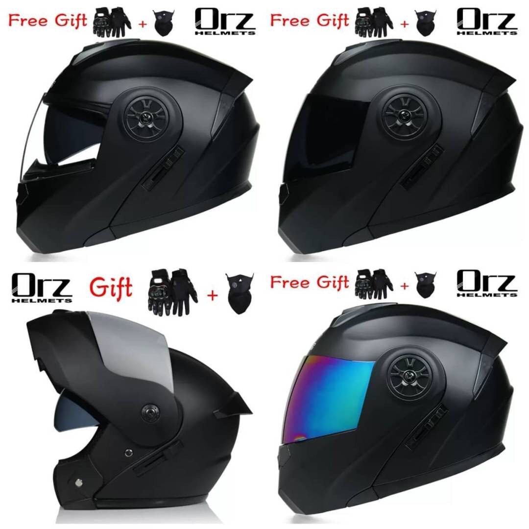 Zorax ZOR-838 White S (55-56cm) Motorbike Helmet + Extra Dark Smoke Visor - Modular Flip Up Front Motorcycle Helmet