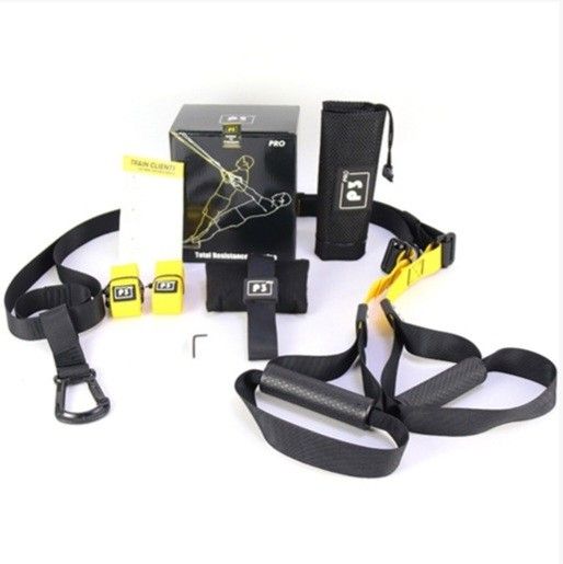 P3 Pro Suspension Trainer Not TRX Brand Home Fitness Workout Equipment Treadmill Hex Dumbbell Olympic Barbell Crossfit Tricep Dip Pull Up Bar