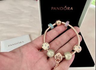 PANDORA SMOOTH BRACELET IN ROSEGOLD