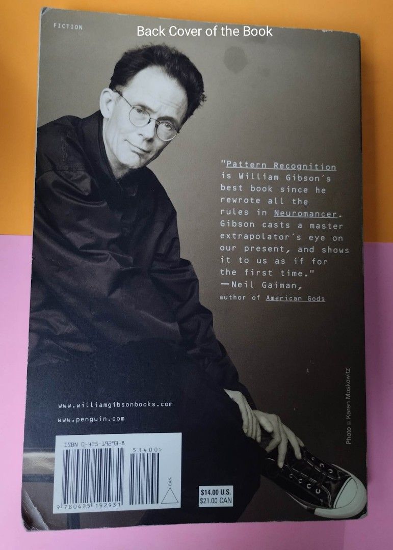 Pattern Recognition By William Gibson, Hobbies & Toys, Books