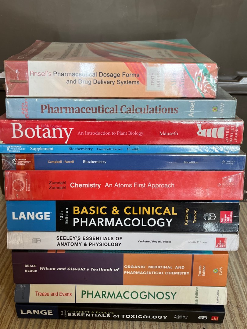 Pharmacy Books On Carousell