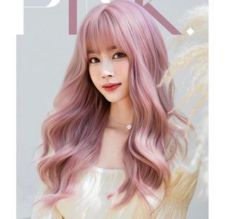 Pink wig