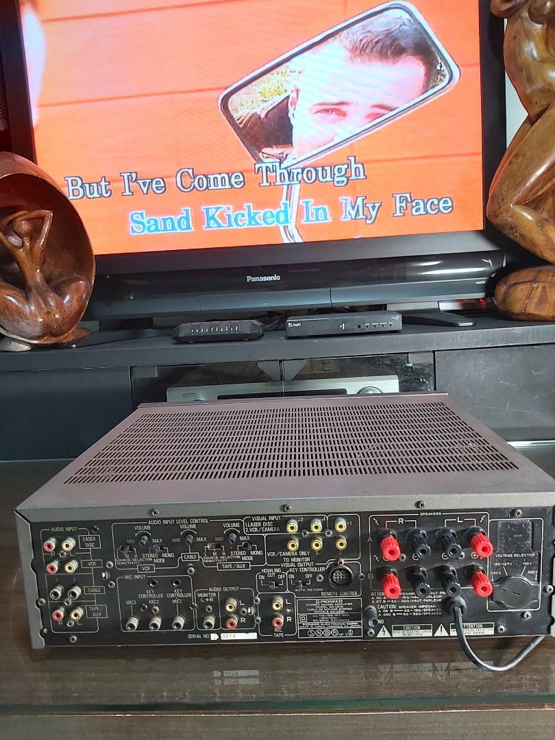 PIONEER STEREO KARAOKE MIXING AMPLIFIER MODEL SAV210, Audio, Other