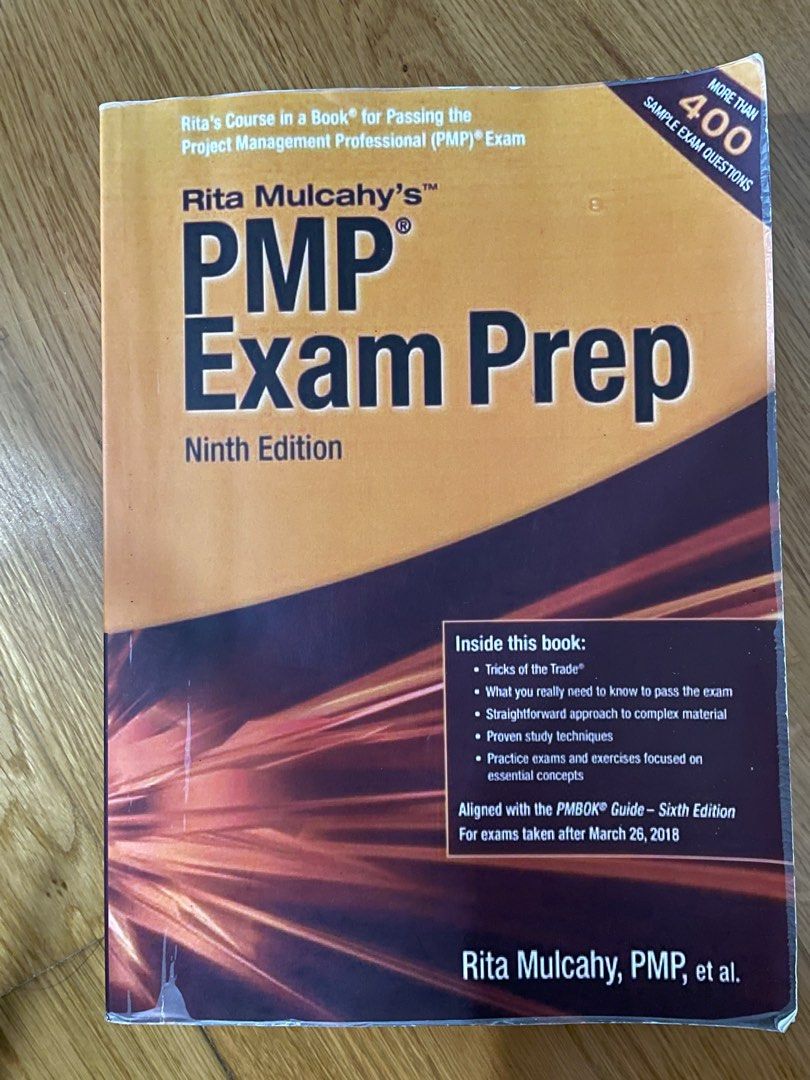 PMP Exam Prep Rita Mulcahy, Hobbies & Toys, Books & Magazines