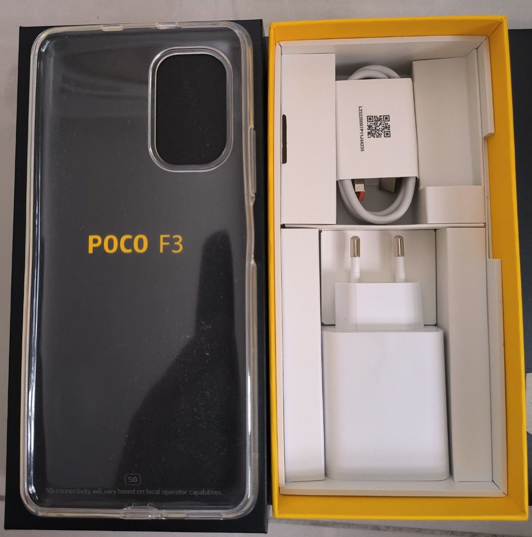 POCO F3 8+256GB WHITE FULL SET, Mobile Phones & Gadgets, Mobile Phones ...