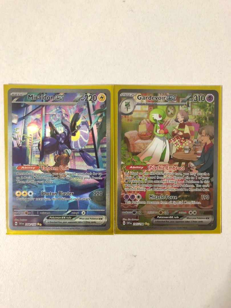 Pokemon - Gardevoir ex 245/198 - Scarlet & Violet - Special Illustrator  Rare - Full Art