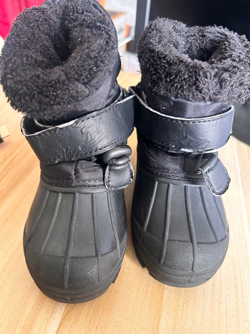 Used toddler discount snow boots