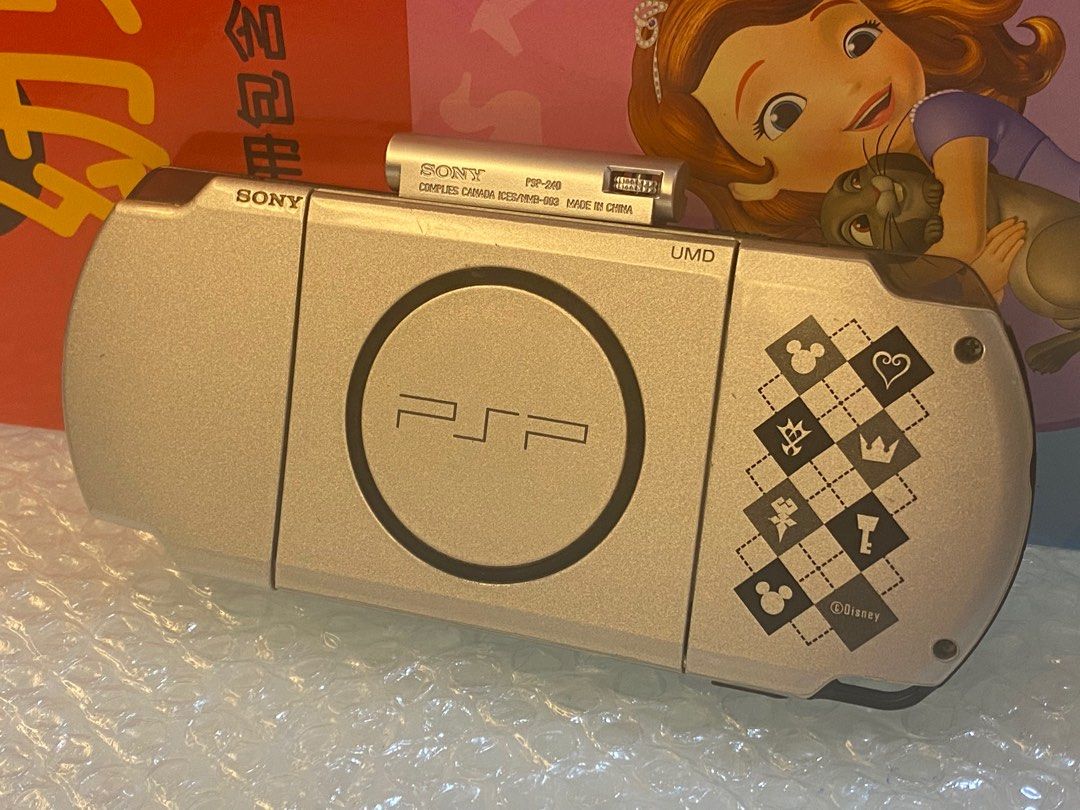 Psp Psp3000 銀色Disney 廸士尼限定版, 預購- Carousell