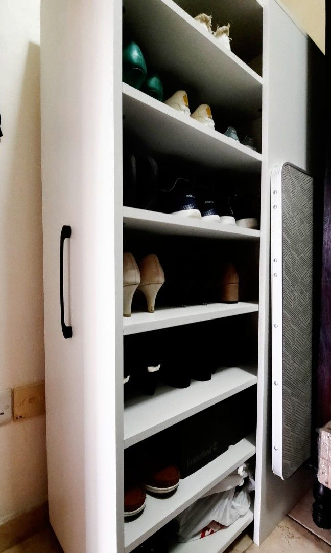 Pull out shoe rack cheap for wardrobe