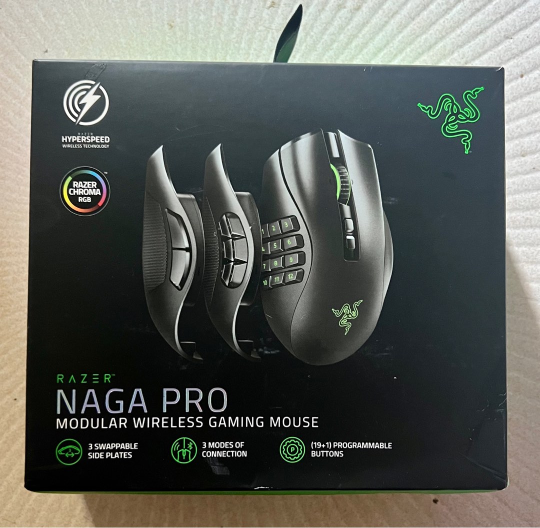 Razer Naga Pro, Computers & Tech, Parts & Accessories, Mouse ...