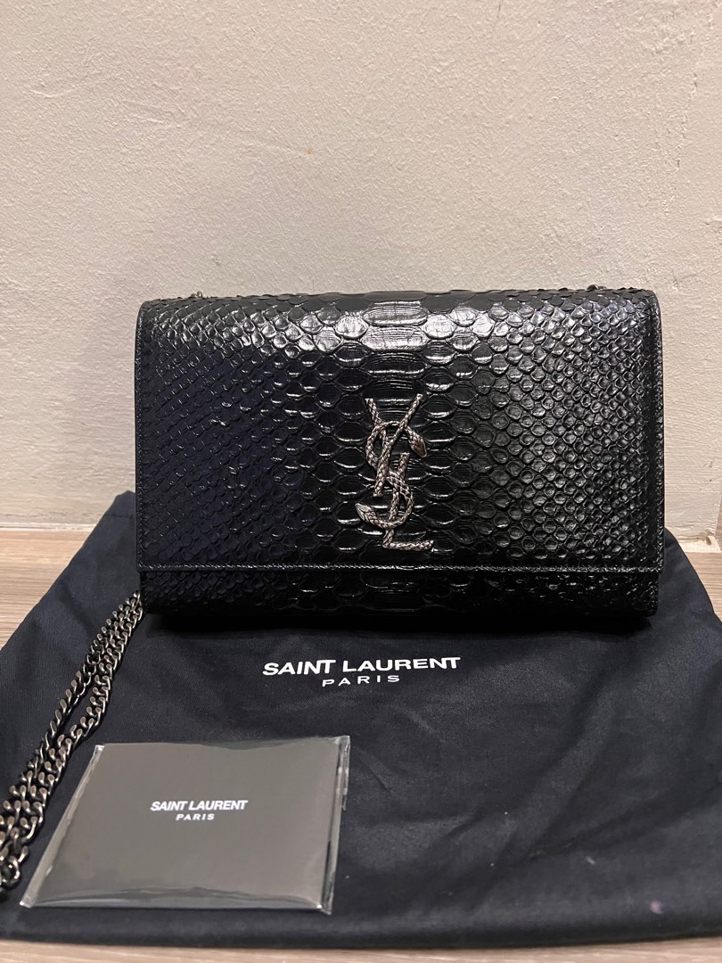 Saint Laurent YSL Lou Camera Bag in smooth leather, Luxury, Bags & Wallets  on Carousell